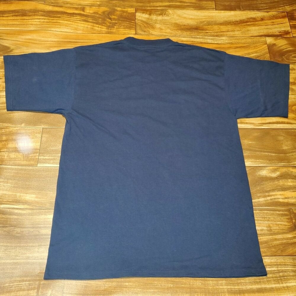 navy blue sports t shirt