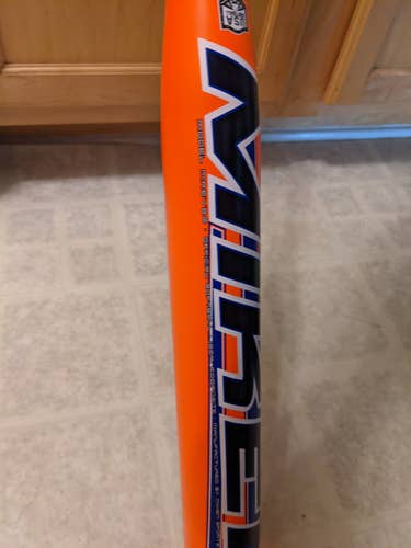Orange Used Adult 2020 Miken Composite Bat 28 oz 34"