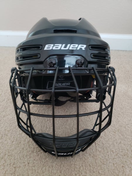 Bauer Re-Akt 75 Helmet (Size Small) Combo w/ Profile II Small Cage