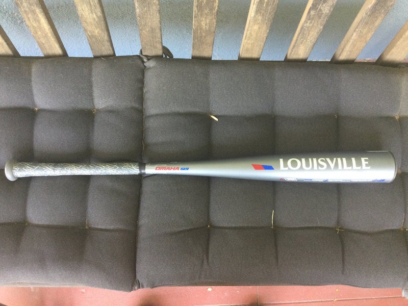 Used High School/College BBCOR Certified 2019 Louisville Slugger Alloy Omaha Bat (-3) 28 oz 31"