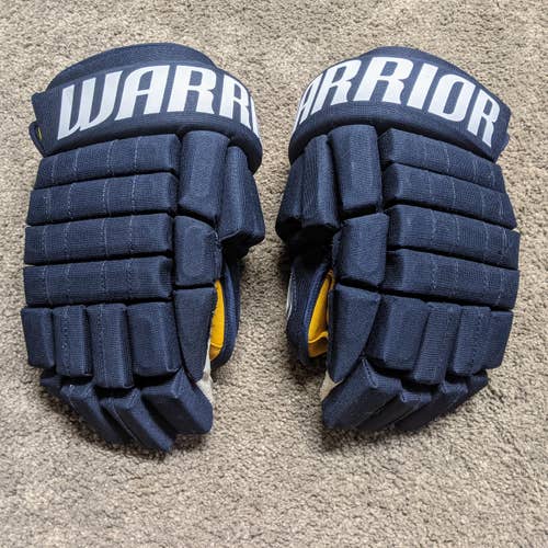MIC Pro Stock Warrior Franchise Gloves - 14", Navy Blue