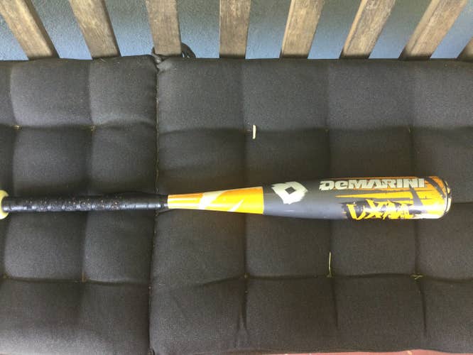 Used Kid Pitch (9YO-13YO) USSSA Certified DeMarini Composite Vexxum Bat (-10) 18 oz 28"