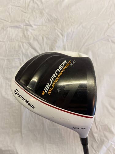 Used Men's TaylorMade Right Handed Burner Superfast 2.0 Driver Regular Flex 10.5 Loft