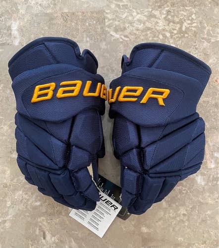 Pro Stock Bauer Vapor 1X Lite St. Louis Blues Gloves