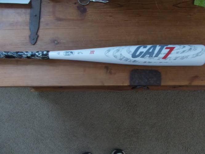 Used Kid Pitch (9YO-13YO) USSSA Certified Marucci CAT 7 Bat (-8) 23 oz 31"