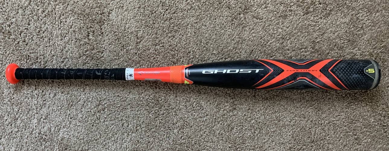 Used Easton Composite Ghost X Evolution Bat (-5) 26 oz 31"