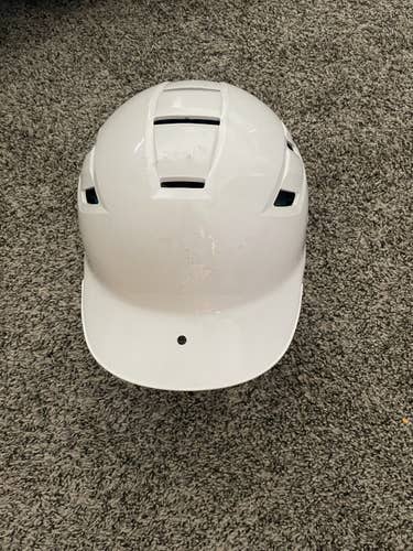 White Used Small / Medium Schutt OSFM PTO Batting Helmet