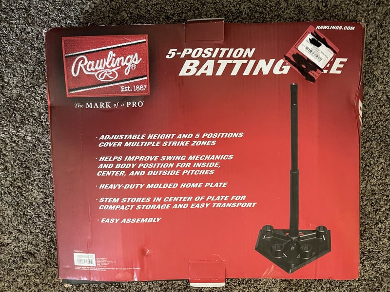 Black New Rawlings Workhorse Batting Gloves