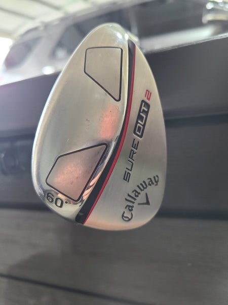 Used Callaway Right Handed Sure Out Wedge Stiff Flex 60 Degree Steel Shaft