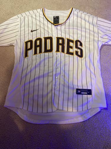 Fernando tatis jr. authentic collection white Padres jersey