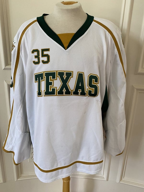 HJC125 Dallas Stars 1999-2000 Throwback White Blank Custom Hockey Jerseys