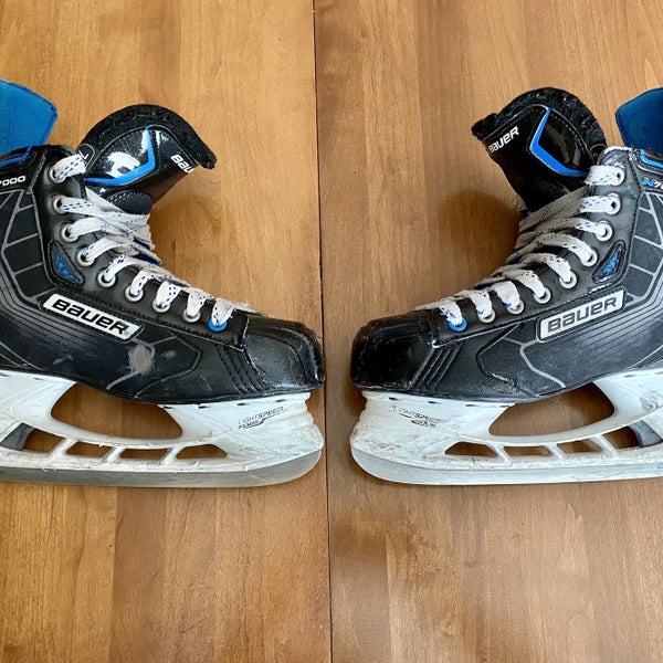 Used Bauer Nexus 7000 Regular Width Size 7.5 Hockey Skates