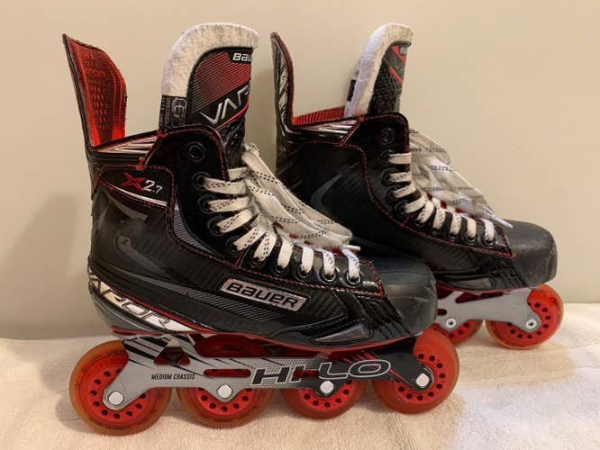 Used Senior Bauer Size 6R Vapor X2.7R Inline Skates