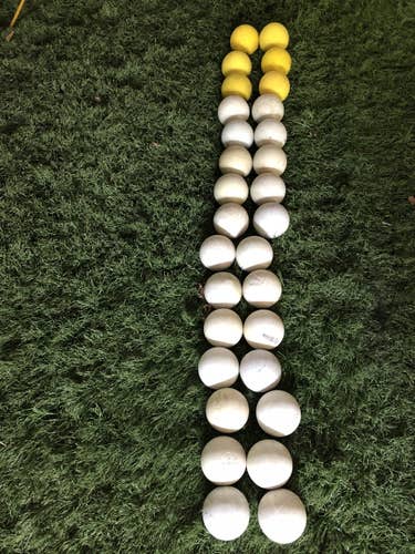 Used ECD 24 Pack (2 Dozen) Lacrosse Ball