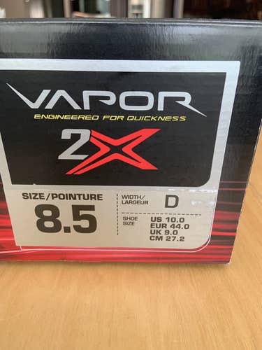 Senior Bauer Regular Width Size 8.5 Vapor 2X Hockey Skates