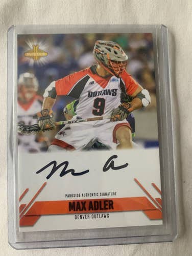 2019 Parkside MLL Signature Series Max Adler