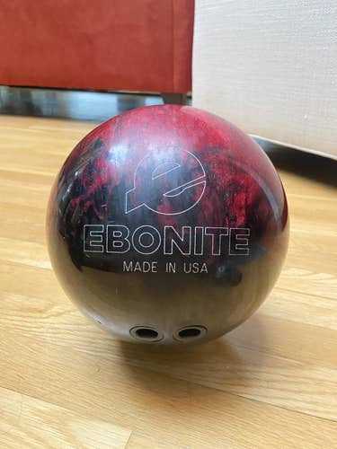 USED 10lb Reactive Resin Ebonite Bowling Ball
