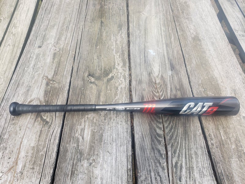 Used Kid Pitch (9YO-13YO) USSSA Certified 2020 Marucci Alloy Cat 9 Bat (-5) 25 oz 30"
