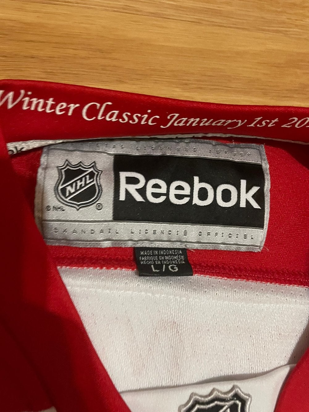 Reebok 2011 Winter Classic Washington Capitals Premier Jersey - Mens