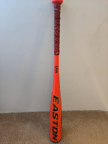 Used Kid Pitch (9YO-13YO) 2019 Easton Alloy Ghost X Hyperlite Bat (-11) 17 oz 28"