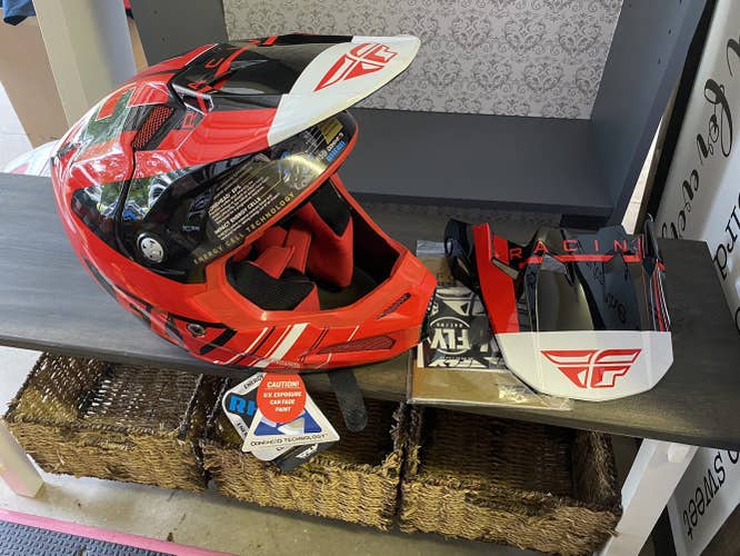 Fly racing formula vector carbon helmet -medium MTB BMX