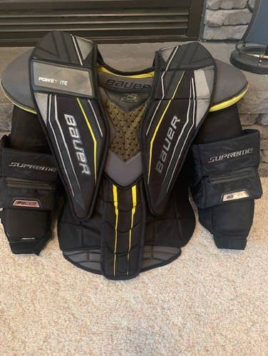 Senior Used Large Bauer Supreme 2S Pro Goalie Chest Protector
