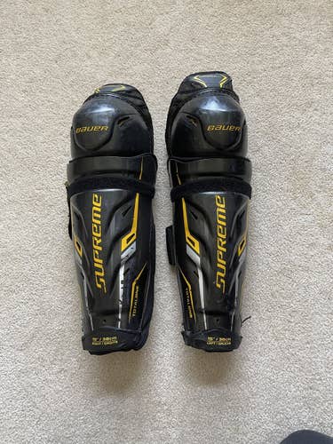 USED Bauer Supreme Totalone MX3 15” Senior Shin Guards