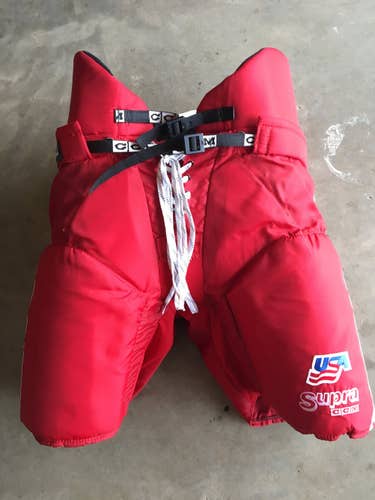 CCM Pro Stock Team USA Pants, MIC used XL