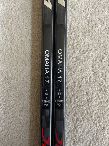 2 Pack USED CCM Jetspeed FT3 Pro Custom Curve P92 Square Toe