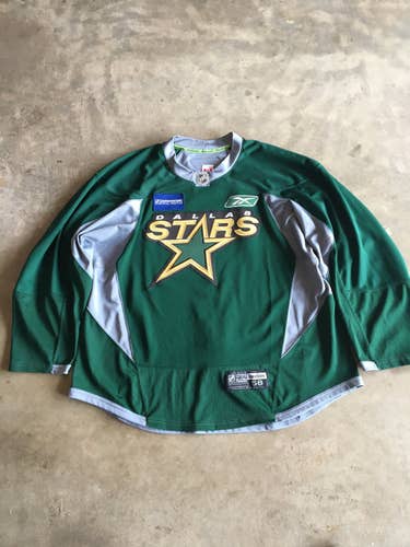 Dallas Stars Pro Stock Reebok Practice Jersey, MIC used 58