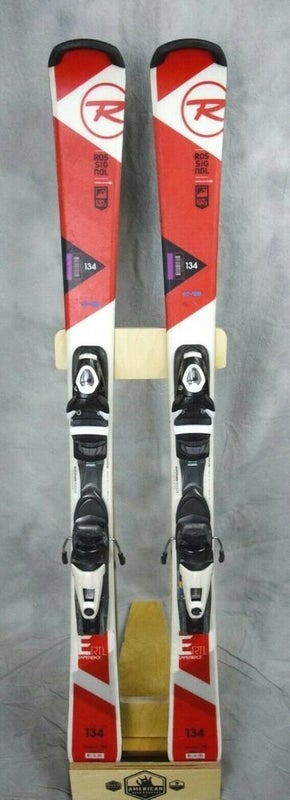 ROSSIGNOL EXPERIENCE RTL SKIS 134 CM WITH ROSSIGNOL BINDINGS