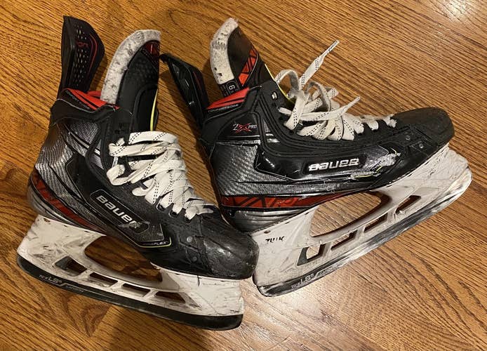 Used Bauer Vapor 2X Pro Hockey Skates Size 6.5 D ( Regular Width) With Ls5 Blades