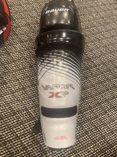 Bauer Vapor X 5.0 Hockey Shin Pads- 15”