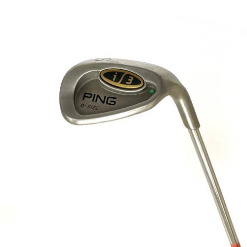 Used Ping I3 O-size Green Dot Mens Right Sand Wedge Graphite Regular