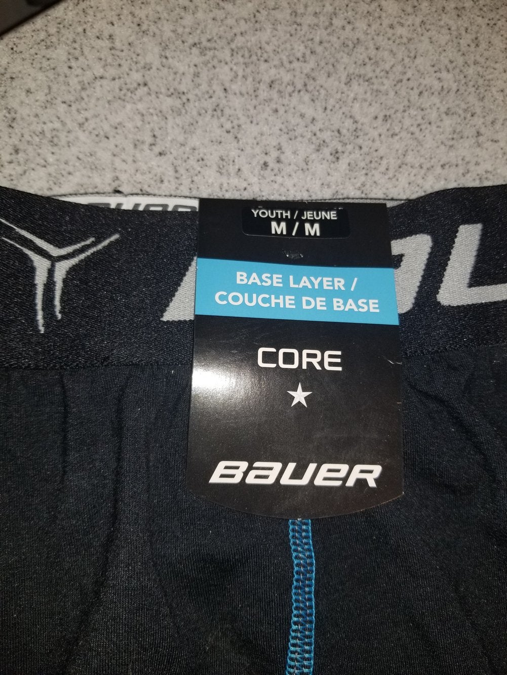 bauer protective base layer youth
