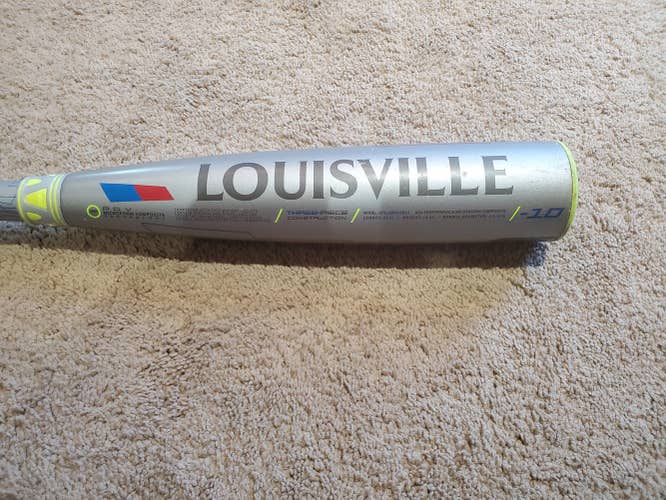 Used Kid Pitch (9YO-13YO) 2019 Louisville Slugger Composite Prime 919 Bat (-10) 19 oz 29"