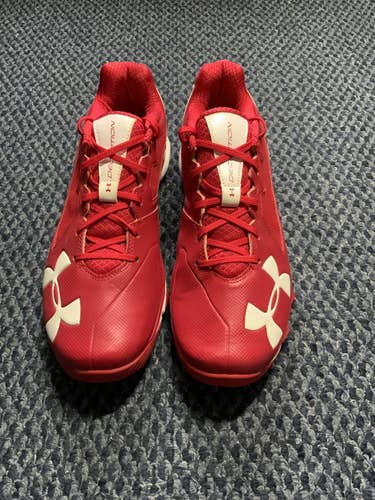 Team-issued Boston University Lacrosse UA Trainer Turf Shoes (Men’s 13)