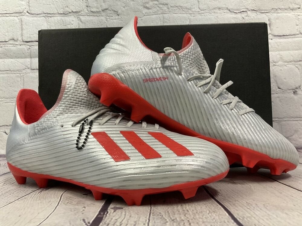 Adidas Kid's X 19.1 FG J Size 6 Gray 