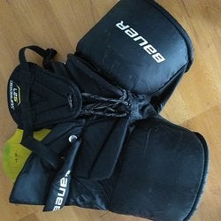 Used Jr Small Bauer S27 Hockey Goalie Pants