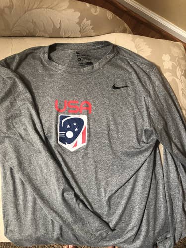 TEAM USA Long sleeve Nike Shooting Shirt