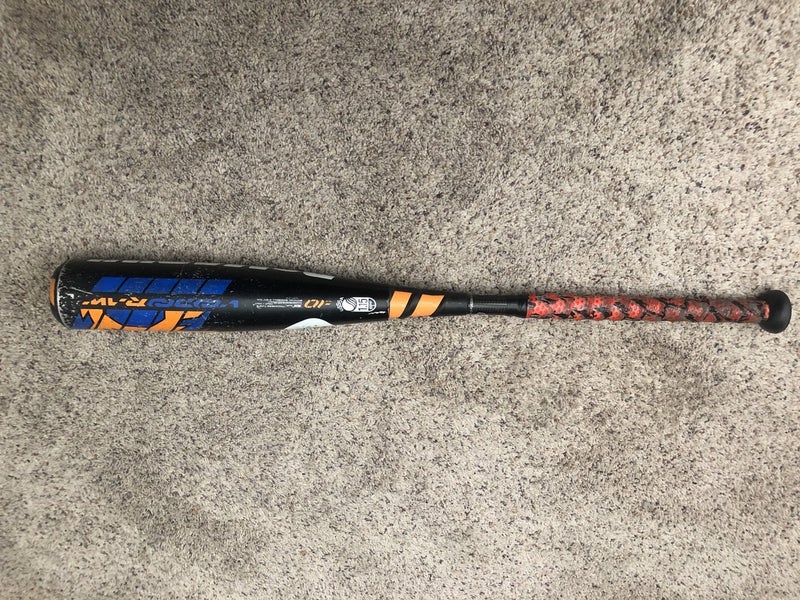 Kid Pitch (9YO-13YO) 2016 DeMarini (-10) 19 oz 29" Voodoo Raw Bat