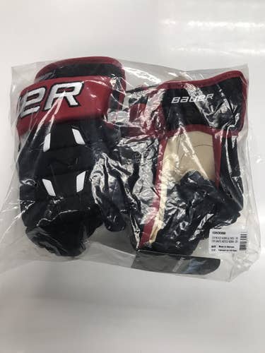 Bauer Nexus N2900 Gloves Black/Red 13”