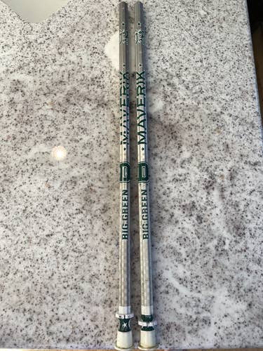 Dartmouth Lacrosse Maverik H2 Lacrosse Shafts (x2)