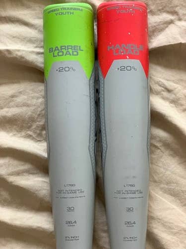 Used Kid Pitch (9YO-13YO) Training 2019 AXE Alloy Hyperwhip Bat (-3) 26 oz 30"