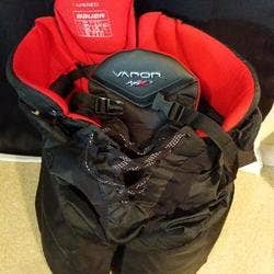 Black Used Senior Large Bauer Vapor APX2 Hockey Pants