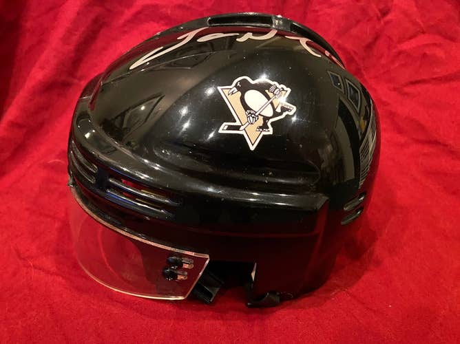 James Neal Pittsburgh Penguins Signed / Autographed Mini NHL Hockey Helmet * Steel City Hologram