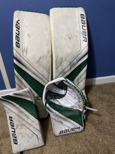 *580 Glove* Bauer Supreme 2S Pro Hockey Goalie Full Set