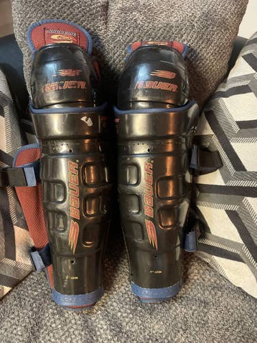 Bauer supreme 17” shin pads