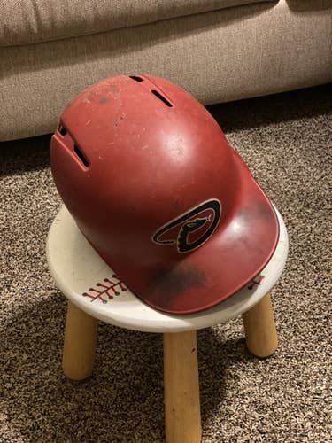 Arizona Diamondbacks Nick Ahmed Game Worn Batting Helmet 2015 season