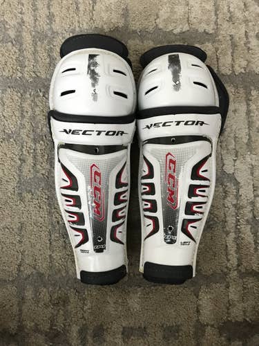 Used CCM Vector Shin Pads